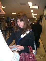 signing photo