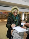 Julia Garner signing proof