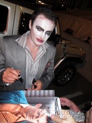 signing photo