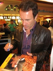 signing photo