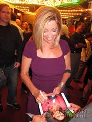 signing photo