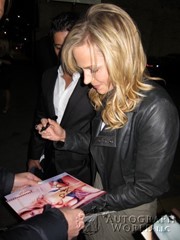 signing photo