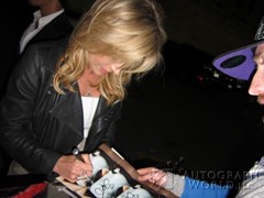 signing photo