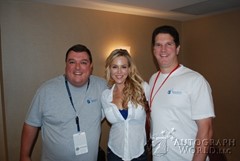 signing photo