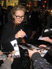 signing photo