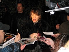 signing photo