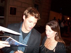 signing photo