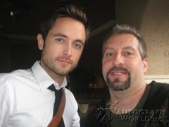 signing photo