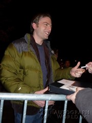 signing photo