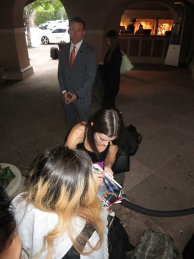 Kacy Catanzaro autograph