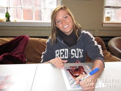 signing photo
