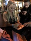 Kali James signing proof