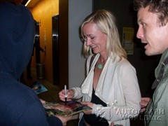signing photo
