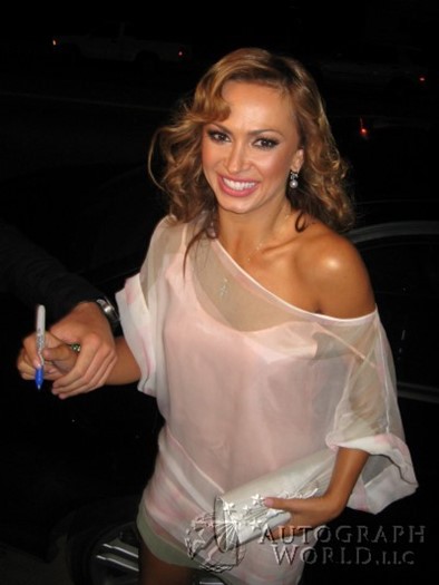 Karina Smirnoff autograph