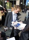 Karine Vanasse signing proof
