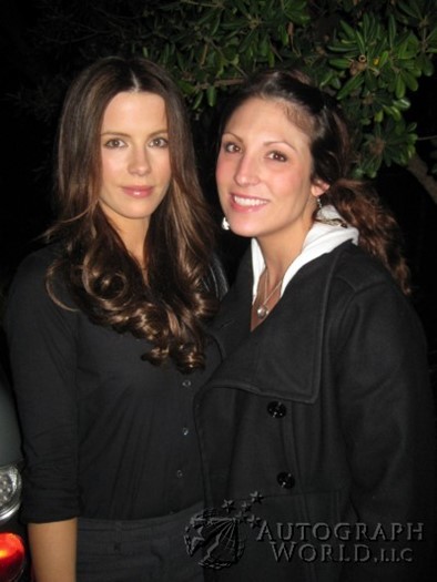 Kate Beckinsale autograph