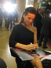 signing photo