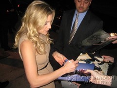 signing photo