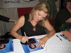 signing photo