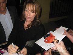 signing photo