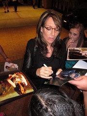 signing photo