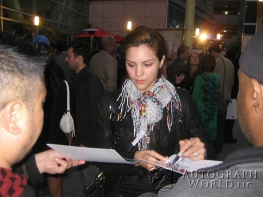 Katharine McPhee autograph