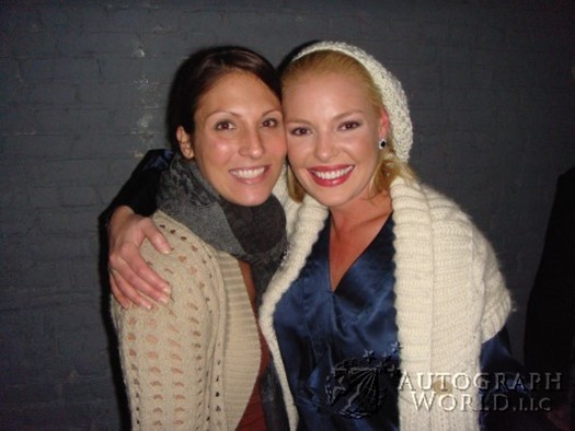 Katherine Heigl autograph