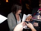 Katherine Moennig signing proof
