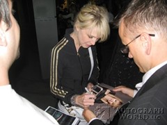 signing photo