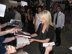 signing photo