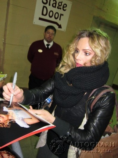 Katie Clarke autograph