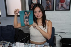 signing photo