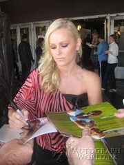 signing photo