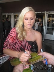 signing photo