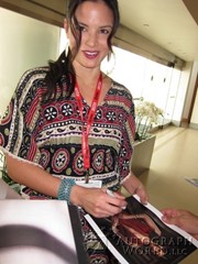 signing photo