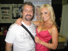 signing photo