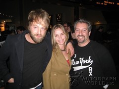 signing photo