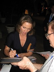 signing photo