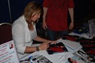 Kelly LeBrock signing proof