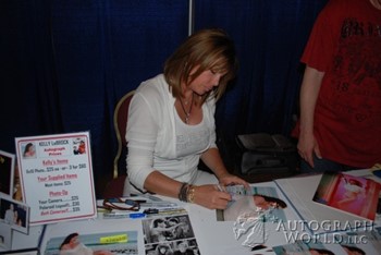 Kelly LeBrock autograph