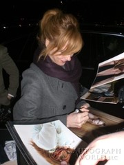 signing photo