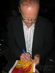 signing photo