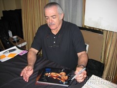 signing photo