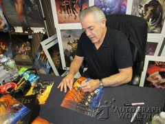 signing photo