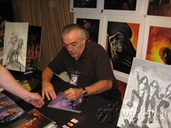 signing photo