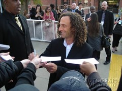 signing photo