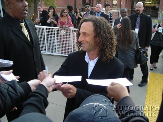 Kenny G autograph