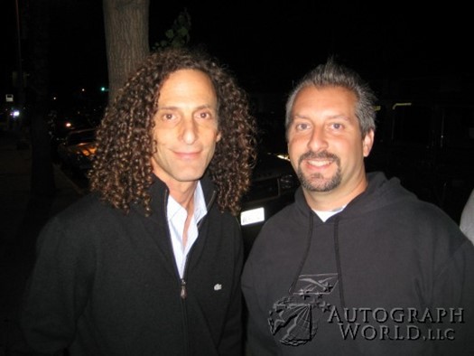 Kenny G autograph