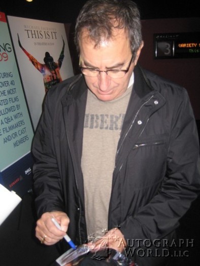 Kenny Ortega autograph