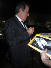 signing photo